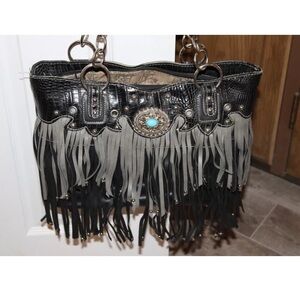 Cute western purse with fringe